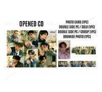 PSL STRAY KIDS JAPAN 3° MINI ALBUM Hollow OPEND CD & PHOTO CARD SET COMPLETO