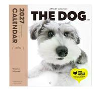 PSL THE DOG 2027 Calendario da Parete Mini Size Miniature Schnauzer Made in J...
