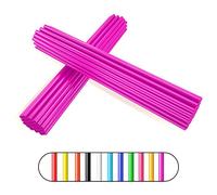 PSLER Copri Raggi Riutilizzabili 72 Pezzi per Bici Moto Sedia a Rotelle Montagna,Copriruota Raggi Coperchio Avvolgente Decorazione - Viola