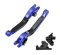 PSLER Moto Leva della frizione e del freno Per 650cc 2009-2014 (Blu)