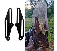 PSLER Regolatore Della Staffa del Parabrezza per TENERE 700 XTZ 700 2019 2020 2021 2022 2023, Kit di Montaggio per la Regolazione Dell'altezza del Parabrezza da 4 Pollici 100 mm Accessori Moto