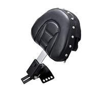 PSLER Schienale Guidatore Plugin Cuscino Schienale Pilota Regolabile Sissy Bar per Touring 1997-2022 con Una Base Scanalata(Cromato)