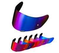 PSLER Visiera per casco K1s, Visiera per casco K1, Visiera tintata K3SV, Scudo facciale di sostituzione per i modelli K1, K1s, K3SV e K5,Arcobaleno