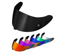 PSLER Visiera per Casco per EXO 520 1400 R1 Visiera Colorata per Scorpion EXO 391 520 1400 R1,Protezione UV per Moto Accessori di Ricambio per Visiera Protettiva(Nero Scuro)