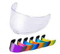 PSLER Visiera per Casco per LS2 FF801 FF397 VECTOR FT2,Visiera Colorata Accessori per Sedici Strada 2 Strada 3,Casco da Moto Ricambio(Trasparente)