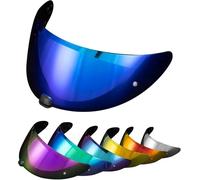 PSLER Visiera per HJC i70 i10 HJ-31,Visiera Colorata Accessori per Casco da Moto Ricambio(Blu Intenso)