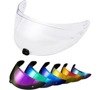 PSLER Visiera per HJC i70 i10 HJ-31,Visiera Colorata Accessori per Casco da Moto Ricambio(Trasparente)