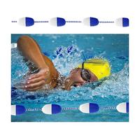 PsmpengAMZ Divisori for corsie di Sicurezza for Piscine ad Alta visibilità - Segnalatori for Piscine in Corda Galleggiante in Nylon Resistente con Ganci for la Sicurezza dei corsi d'Acqua(79ft/24.1m)