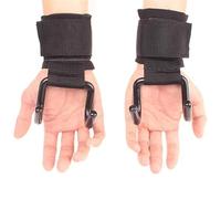 PSNKLMM 1/2 pezzi di protezione for polsi con manubri, ganci antiscivolo for sollevamento pesi, mento e gancio fitness for allenamento con trazioni(2pcs)