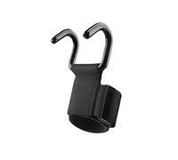PSNKLMM 1 gancio antiscivolo for sollevamento pesi, sollevamento pesi, stacco da terra, trazioni alla sbarra e gancio for esercizi di fitness.(Black 1)