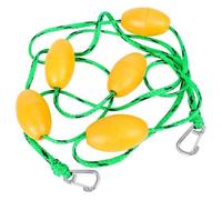 PSNKLMM 1pc Piscina Corsia Linea 5/6m Corda Divisoria di Sicurezza in Grassetto Resistente all'Usura con 5/6 Boe for La Competizione Nuoto Accessorio(Green 5m)