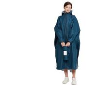 PSNKLMM Impermeabile di Grandi Dimensioni, Spesso, da Donna, Impermeabile, Lungo, for Adulti, Esterno, Trekking, Antivento, Uomo, Motociclista, allungabile, Giacca Antipioggia(Color-09)