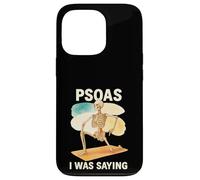 Psoas I Was Saying Anatomy Pun Stretching Skeleton Custodia per iPhone 13 Pro