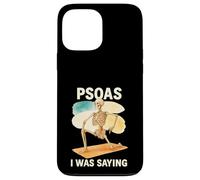 Psoas I Was Saying Anatomy Pun Stretching Skeleton Custodia per iPhone 13 Pro Max