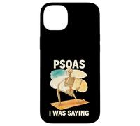 Psoas I Was Saying Anatomy Pun Stretching Skeleton Custodia per iPhone 14 Plus