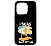Psoas I Was Saying Anatomy Pun Stretching Skeleton Custodia per iPhone 15 Pro