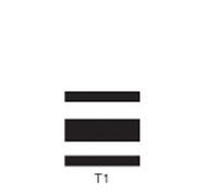 PSP Marine Tapes Livello / Nastro Di Linea D'Acqua 3 Strisce Nere 19 Mm X 10 M