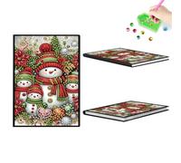 PsraGoor Notebook Snowman 50 pagine per regalo di compleanno e vacanze per adulti