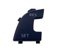 PSRRGZTM Controllo del Volante Compatibile con VW per Golf 7 7.5 MK7 per Jetta per Tiguan per Arteon per R-Line Tappo Pulsante Volante Multifunzione 5G0959442AD 5G0959442AE(RES SET-1PC)