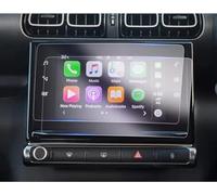 PSRRGZTM Proteggi Schermo Compatibile con Citroen per C3 per Aircross Car LCD GPS Navigation Pellicola Proteggi Schermo in Vetro Temperato(7INCH GPS)