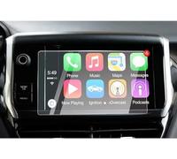 PSRRGZTM Proteggi Schermo Compatibile con Peugeot per 208 2008 2016 2017 2018 2019 7 Pollici 10 Pollici LCD per Auto Navigazione GPS Pellicola Protettiva per Schermo in Vetro Temperato(7inch GPS)