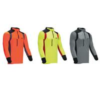PSS Camicia funzionale a maniche lunghe X-treme Skin per le signore e i signori XL grigio/nero