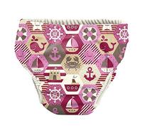 PSS! | Costume Contenitivo Bambino, Pannolino Costumino Neonato, Mare e Piscina, Stampa Sailor Girl, Taglia L, Made in Italy