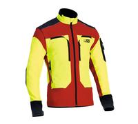 PSS Giacca funzionale Stretch X-treme Vario per le signore e i signori XL rosso/giallo