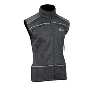 PSS Gilet in maglia nordica X-treme per le signore e i signori M grigio/nero