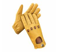 PSS Originale Morbido Mucca Nappa Pelle Uomo Guida Inverno Stile Retro Guanti