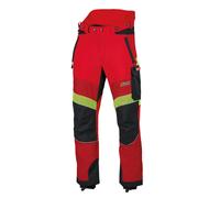 PSS Pantaloni antitaglio X-treme Breeze per le signore e i signori 28 rosso/giallo