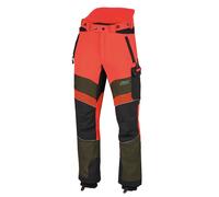 PSS Pantaloni antitaglio X-treme Breeze per le signore e i signori 46 rosso/verde