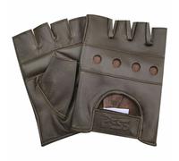 PSS Pelle senza Dita Uomo Peso Formazione Ciclismo Rotelle Guanti Marrone 502