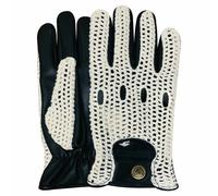 PSS Pelle Uncinetto Rete Schiena Chauffeur Moda Vintage Guida Guanti 505 & 506