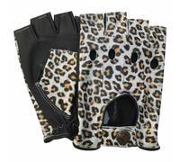 Pss senza Dita Atletico Design Guida da Corsa Ciclismo Serpente Leopardato 309