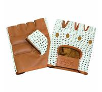 PSS senza Dita Uncinetto Pelle Guanto Formazione Autobus Guida Ciclismo 416