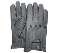 Pss Uomo Leggero Cerato pelle di Mucca Guida Guanti Completo Dito da Corsa
