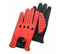 Pss Uomo Leggero Pelle Guida Bicicletta Guanti Completo Dito da Corsa Stars 507
