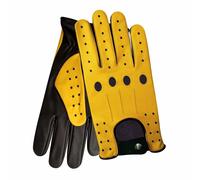 Pss Uomo Leggero Pelle Guida Bicicletta Guanti Completo Dito da Corsa Stars 507