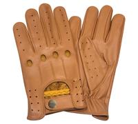 PSS Uomo Pelle senza Righe Comfort Qualità Chauffeur Stile Retro Guida Guanti