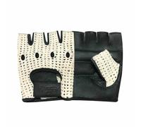 PSS Vero Mucca Pelle senza Dita Rete Autobus Guida Ciclismo Rotelle Guanti