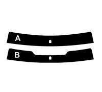 PSSC Pellicola Finestrini Ford Mondeo 2000-2007 Su Misura 5% Fascia Nera