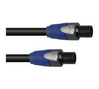 PSSO Cavo per casse, altoparlanti Speakon 2x4 20m bk