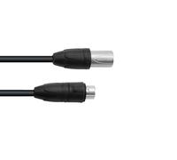 PSSO DMX cable IP65 3pin 5m bk