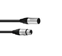 PSSO DMX cavo XLR 5pin 5m bk Neutrik