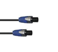 PSSO LS-15100 Cavo per casse, altoparlanti Speakon 2x1.5 10m bk