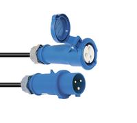 PSSO Prolunga CEE 16A 3x2.5mm² 10m Blu - Cavo Alimentazione per Eventi