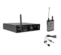 PSSO WISE ONE Set Completo: Ricevitore True Diversity, Bodypack e Microfono Lava