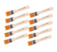 Pssopp 10 Pennelli per Archeologia per Bambini - Strumenti per Scavi Archeologici e Mini Pennelli per Scavo Dinosauri, Ideali per Pittura (Acrilico, (Numero 3 (14 × 2,9 × 2 cm / 5,5 × 1,1 × 0,8 10PCS)