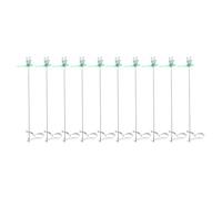 Pssopp 10 Pz Pinze Alare Libellula, Deterrente per Mosche da Giardino, Dispositivi per la Cura degli Uccelli per Interni All'aperto (GREEN)
